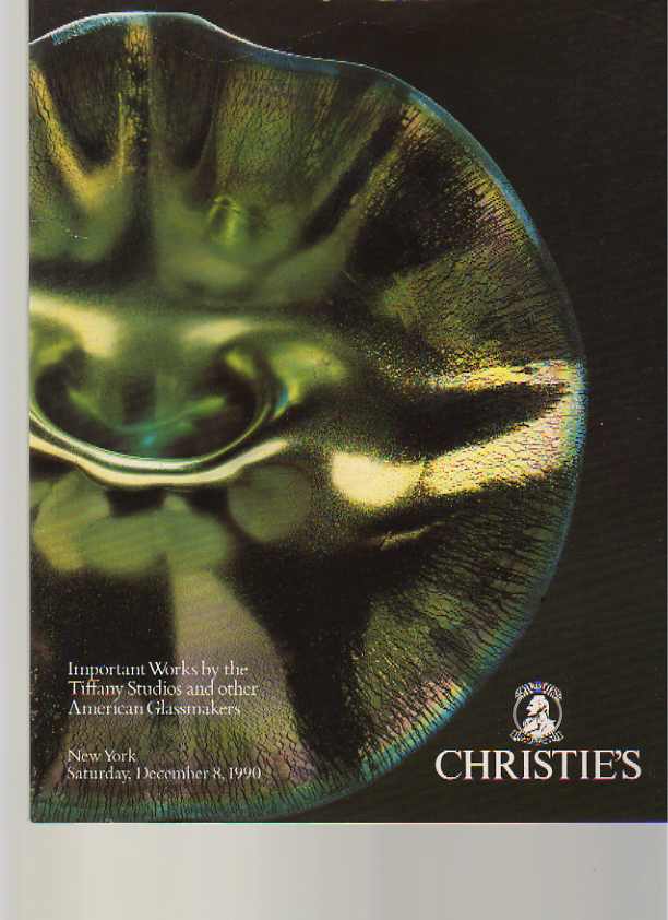 Christies December 1990 Important Works by Tiffany & other etc., (Digital Only)