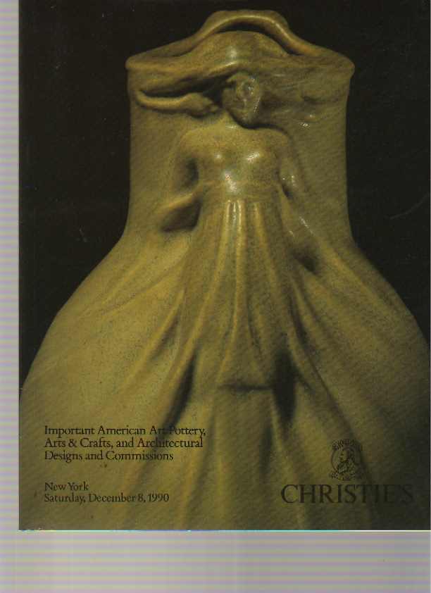 Christies December 1990 Important American Art Pottery, Arts (Digital Only)