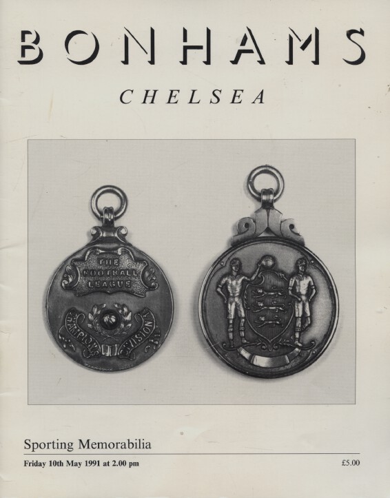 Bonhams May 1991 Sporting Memorabilia (Digital Only)