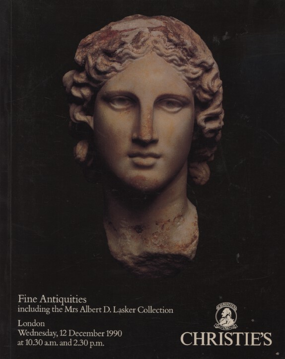 Christies December 1990 Fine Antiquities including the Mrs Alber (Digital Only)