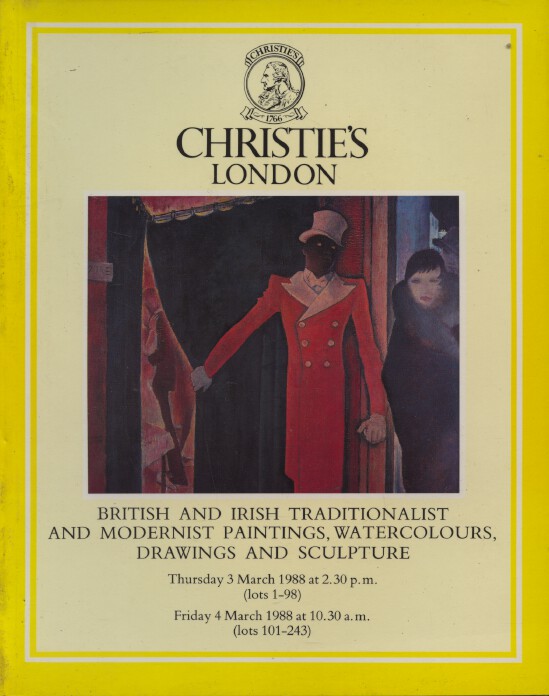 Christies March 1988 British and Irish Traditionalist (Digital Only)