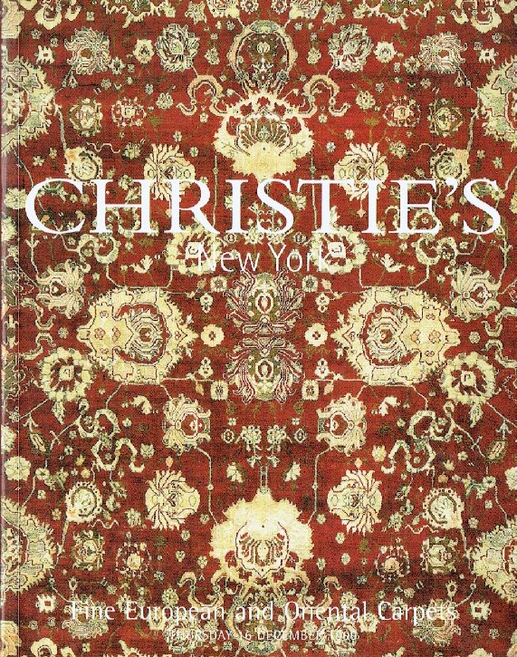 Christies December 1999 Fine European & Oriental Carpets (Digital Only)