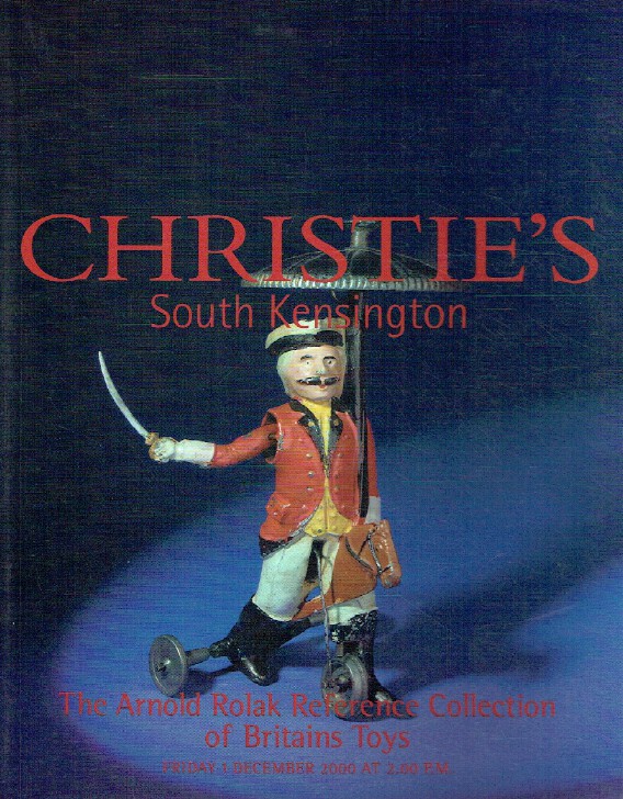 Christies December 2000 The Arnold Rolak Reference Collectio (Digital Only)