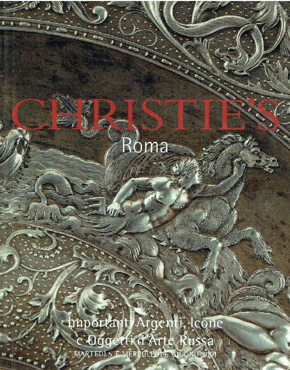 Christies June 2001 Important Silver, Icons and Russian (Digital Only)