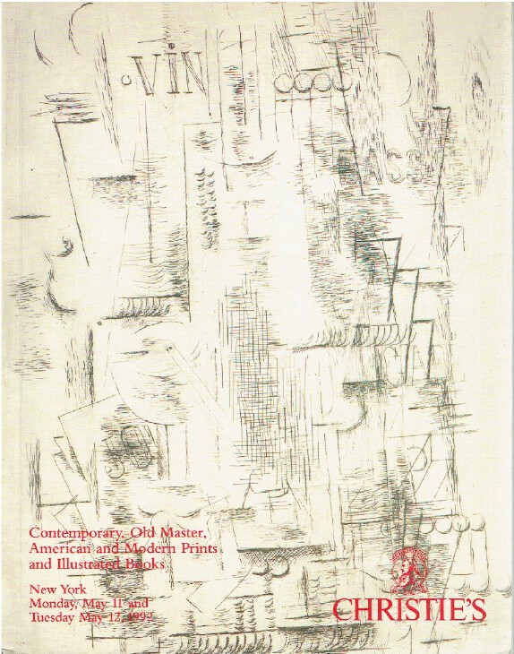 Christies May 1992 Contemporary, Old Master, American and (Digital Only)