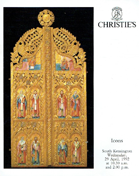 Christies April 1992 Icons (Digital Only)