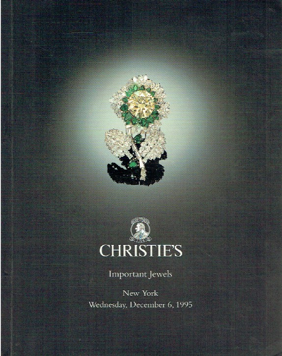 Christies December 1995 Important Jewels (Digital Only)