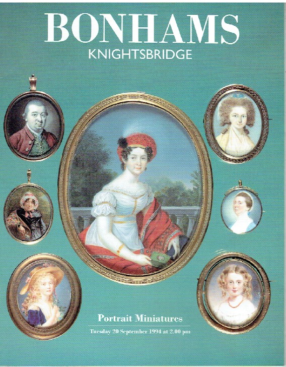 Bonhams September 1994 Portrait Miniatures (Digital Only)