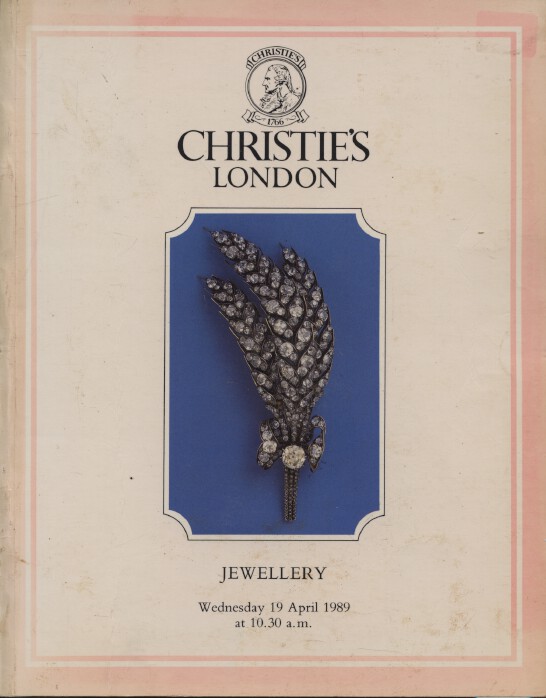 Christies April 1989 Jewellery (Digital Only)