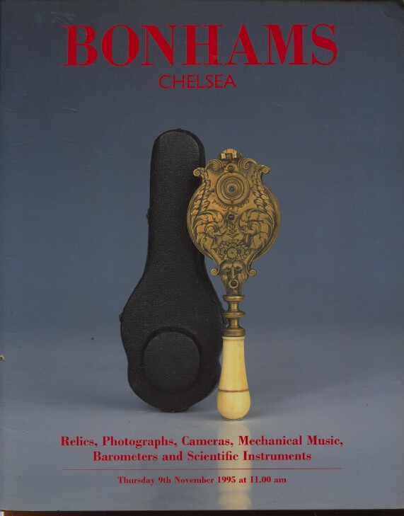 Bonhams November 1995 Relics, Cameras, Mechanical Music, Baromete (Digital Only