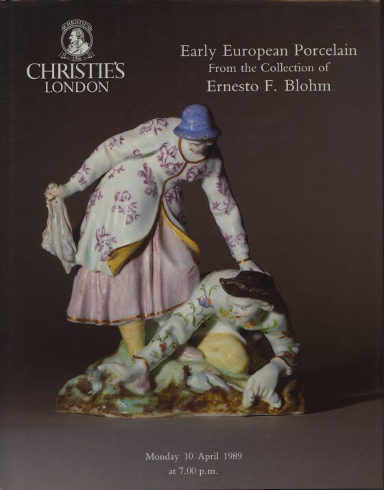 Christies April 1989 Early European Porcelain From the Collectio (Digital Only)