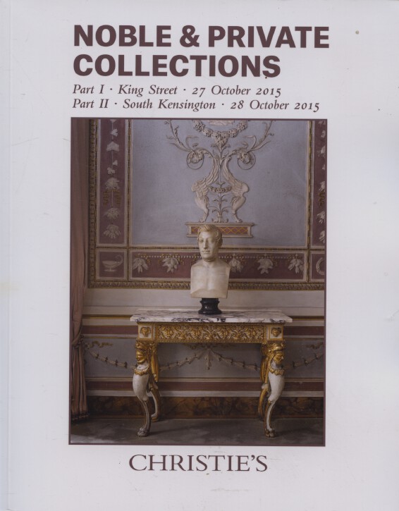 Christies October 2015 European Noble & Private Collections