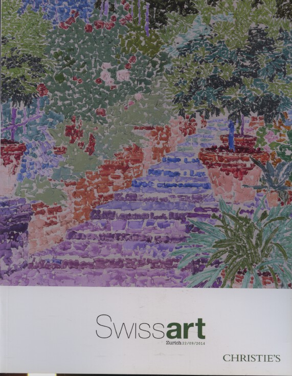 Christies September 2014 Swiss Art