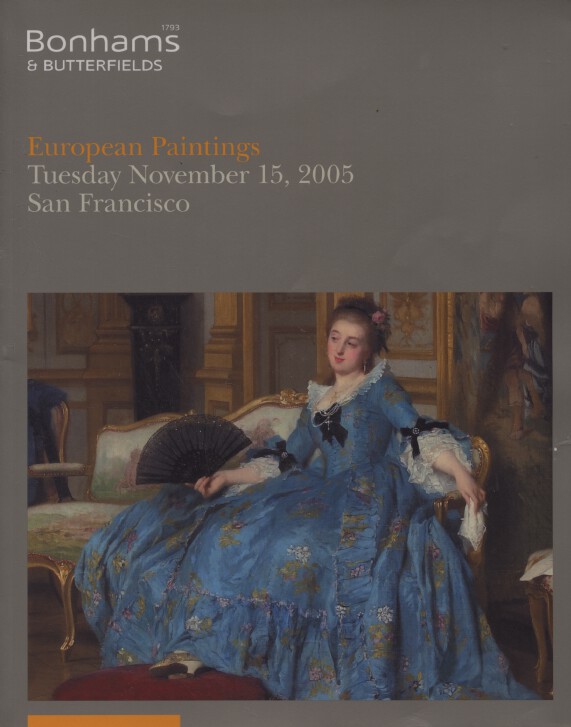 Bonhams November 2005 European Paintings