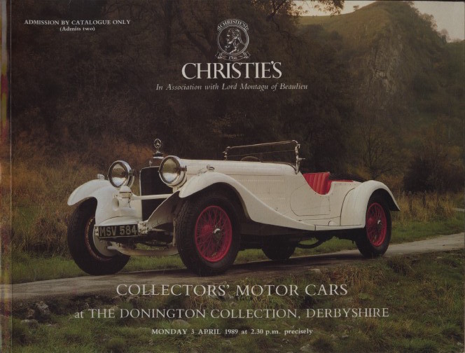 Christies April 1989 Collector's Motor Cars