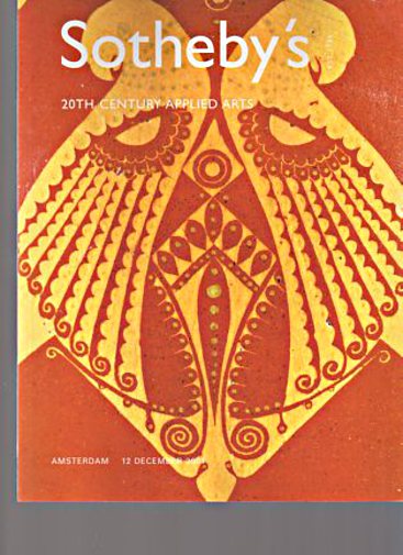 Sothebys December 2001 20th Century Applied Arts (Digital Only)