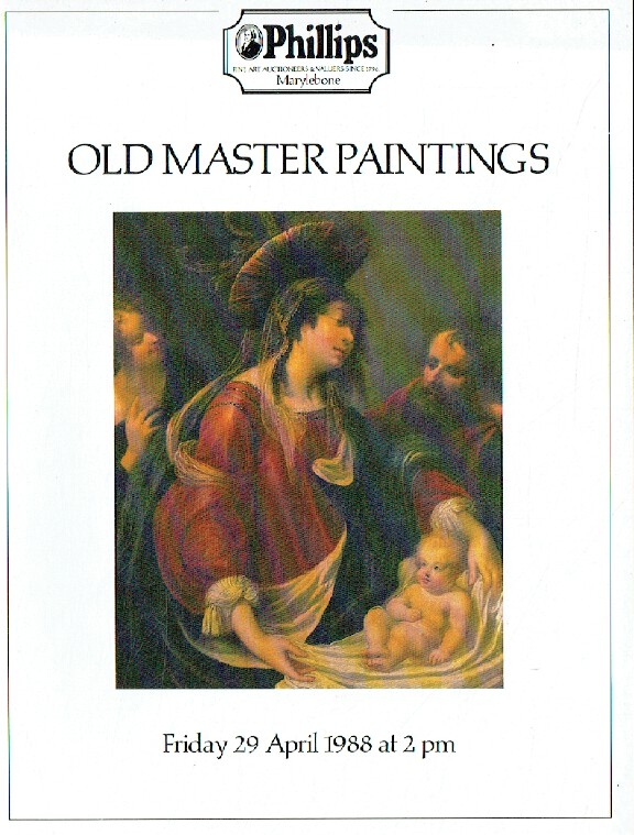 Phillips October 1993 Old Master Paintings