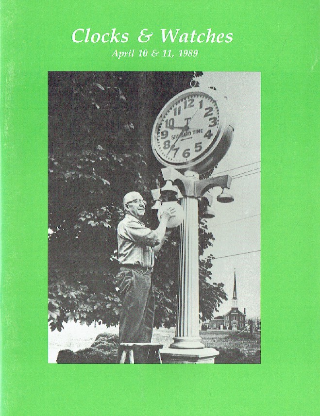 Richard A. Bourne April 1989 Clock & Watches