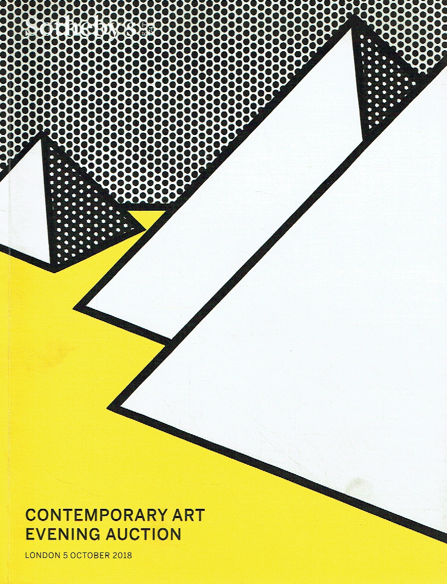 Sotheby's October 2018 Contemporary Art - Evening Auction Sotheby's October 2018 Contemporary Art - Evening Auction