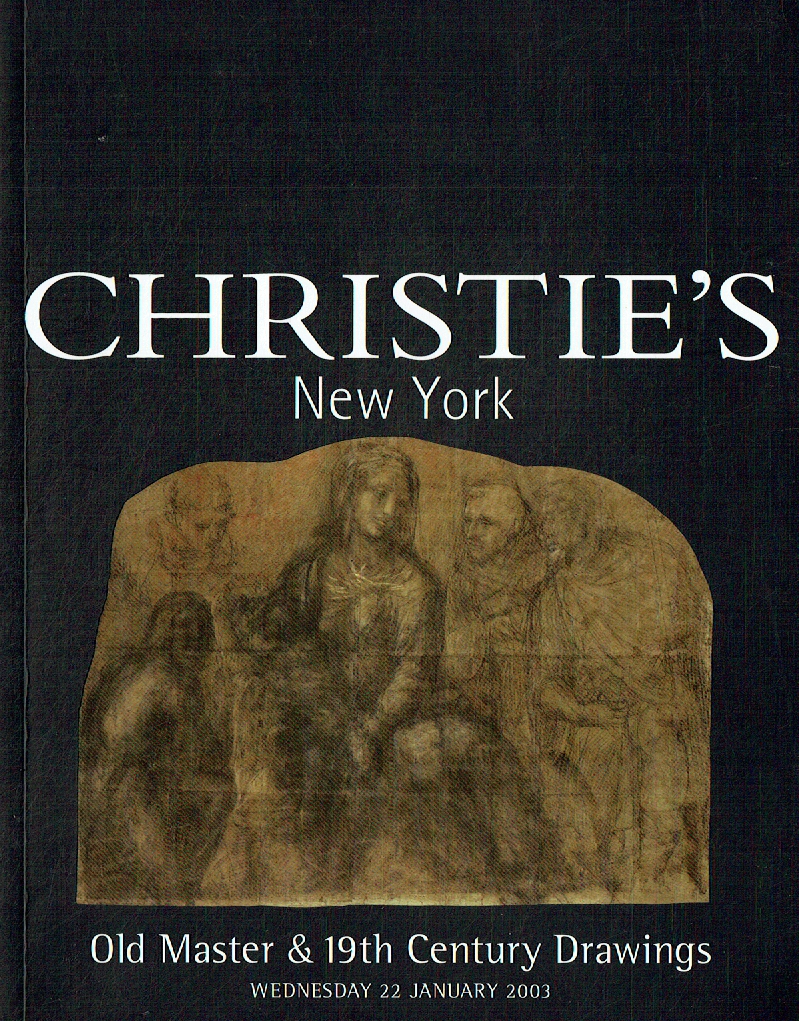 Christies January 2003 Old Master & 19th Century Drawings