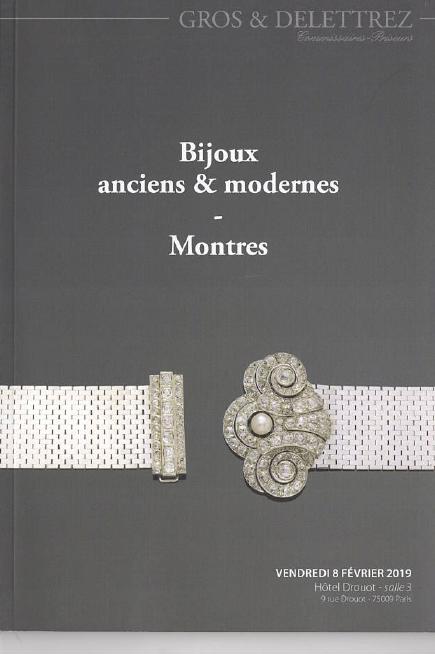 Gros & Delettrez February 2019 Ancient & Modern Jewellery - Watches