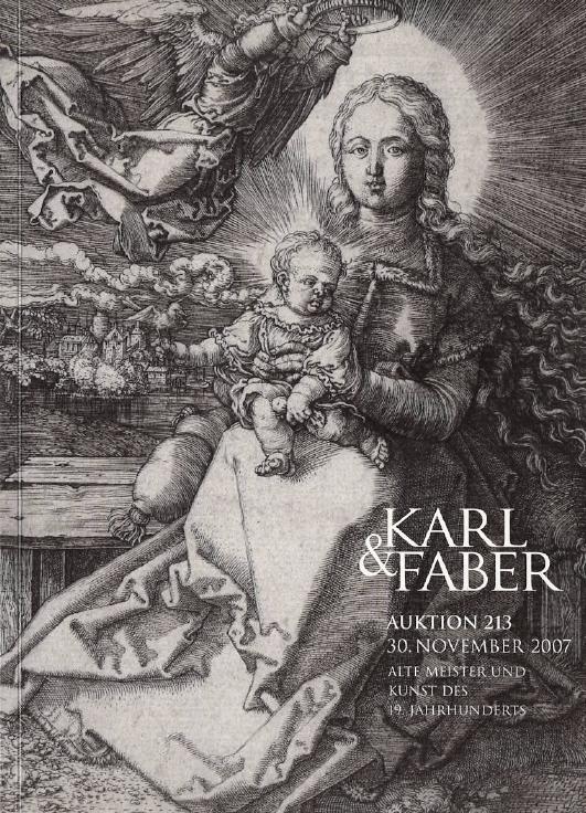 Karl & Faber November 2007 Old Master & 19th Century Art