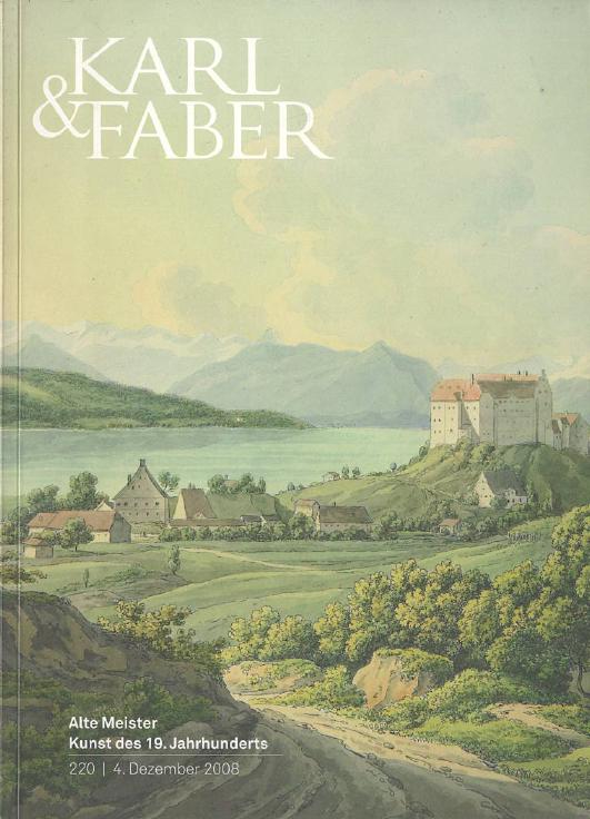 Karl & Faber December 2008 Old Master & 19th Century Art