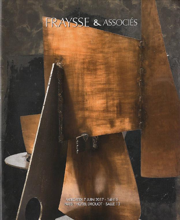 Fraysse & Associes June 2017 Collection Lithographs, Sculptures, Contemporary Pa