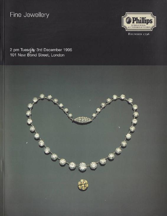 Phillips December 1996 Fine Jewellery