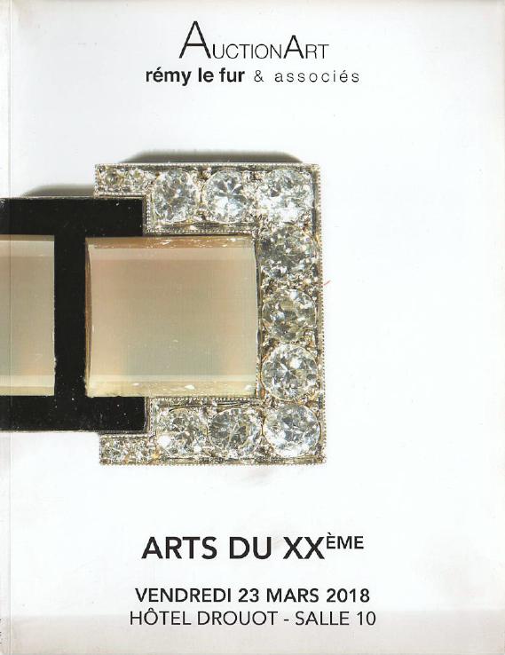 Remy Le Fur June 2018 Important Documentation Art Deco Arts of the 20th Century