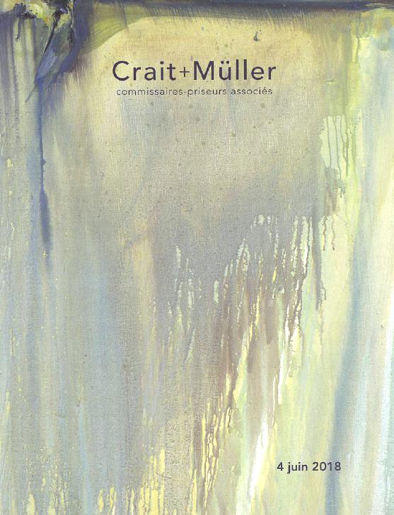 Crait+Muller June 2018 Contemporary Art, 20th Century Decorative Arts