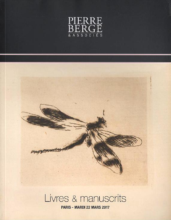 Pierre Berge March 2017 Books & Manuscripts