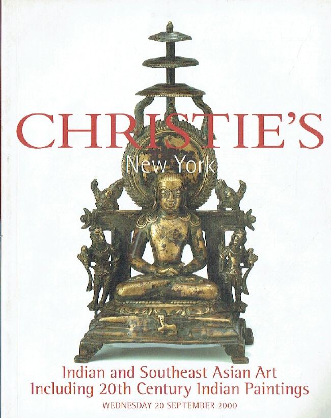 Christies September 2000 Indian & Southeast Asian Art - 20th C Indian Paintings