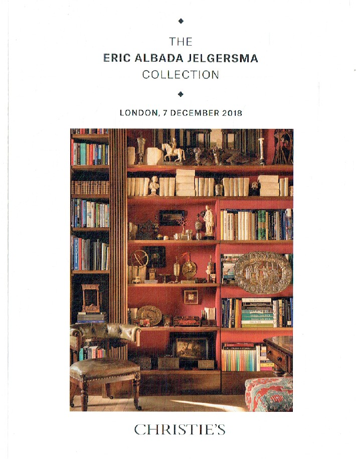 Christies December 2018 The Eric Albada Jelgersma Collection