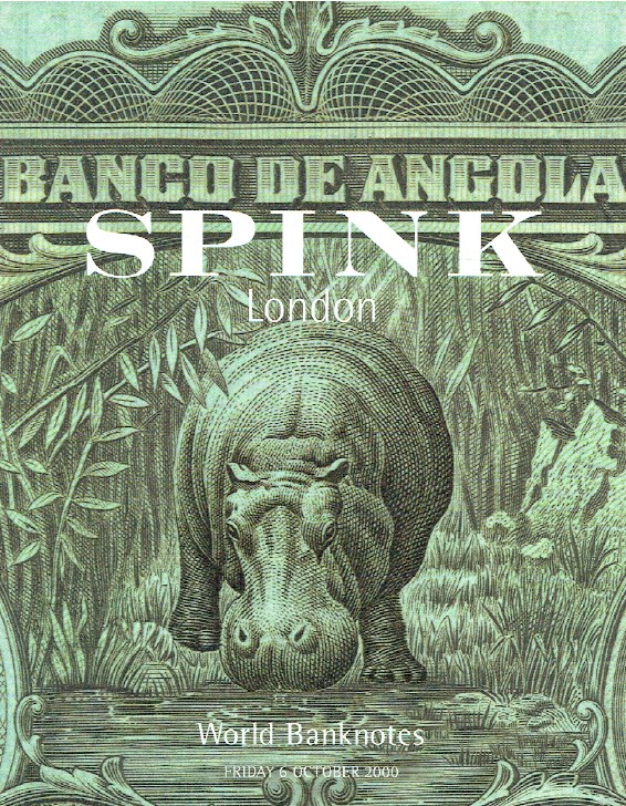 Spink October 2000 World Banknotes (Digital Only)