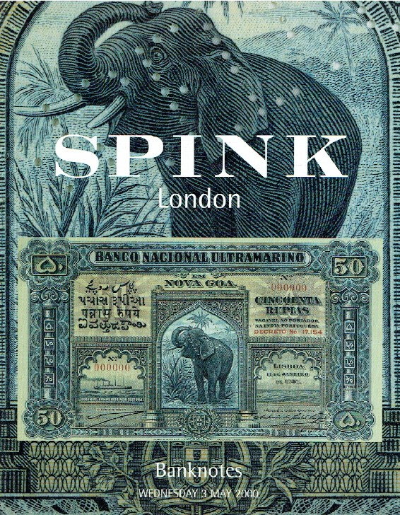 Spink May 2000 Banknotes (Digital Only)