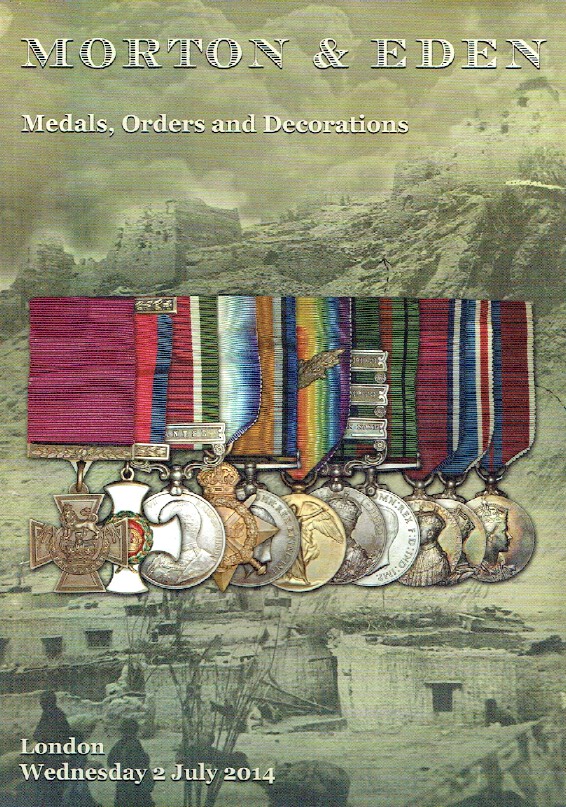 Morton & Eden July 2014 Medals, Orders & Decorations