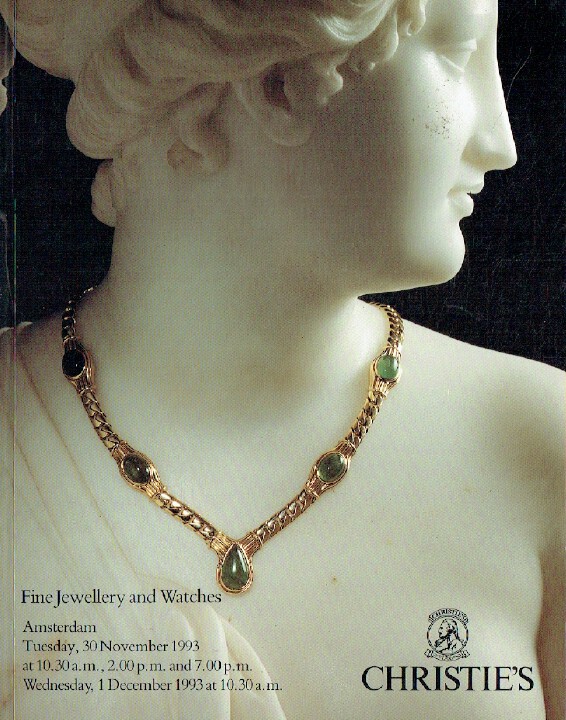 Christies November/December 1993 Fine Jewellery & Watches