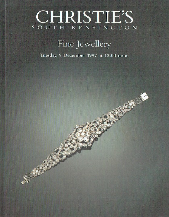 Christies December 1997 Fine Jewellery