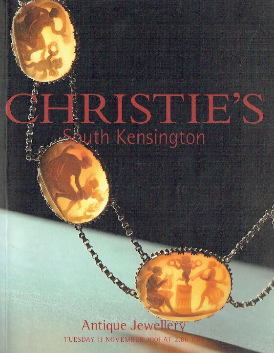 Christies November 2001 Antique Jewellery