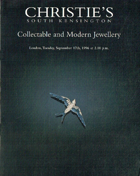 Christies September 1996 Collectable & Modern Jewellery