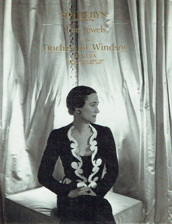 Sothebys April 1987 The Jewels of the Duchess of Windsor