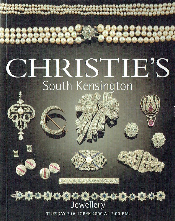 Christies October 2000 Jewellery