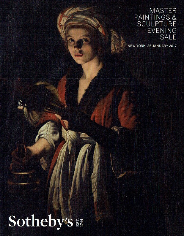 Sothebys January 2017 Master Paintings & Sculptures - Evening Sale