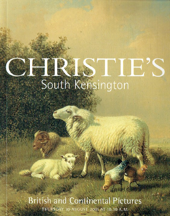 Christies August 2001 British and Continental Pictures