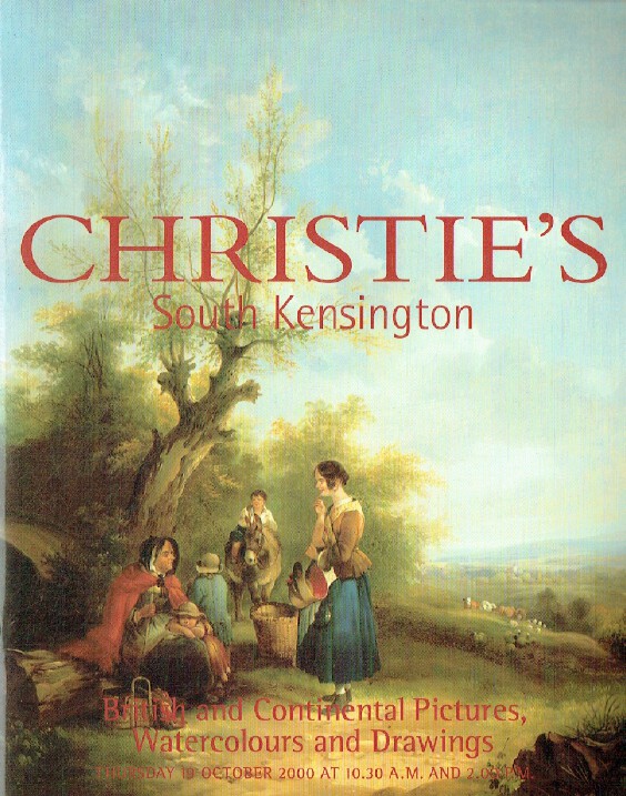 Christies October 2000 British & Continental Watercolours and Drawings