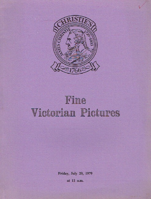 Christies July 1979 Fine Victorian Pictures