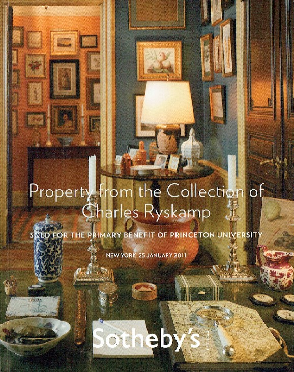 Sothebys January 2011 Property from the Collection Charles Ryskamp