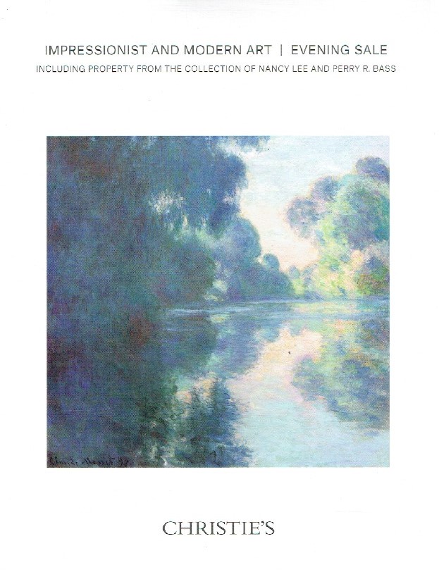 Christies November 2017 Impressionist & Modern Art inc. Nancy Lee & Perry Bass