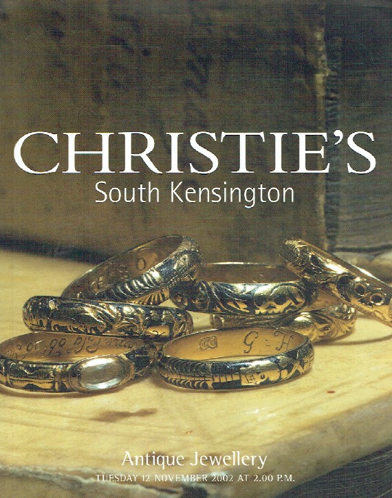 Christies November 2002 Antique Jewellery